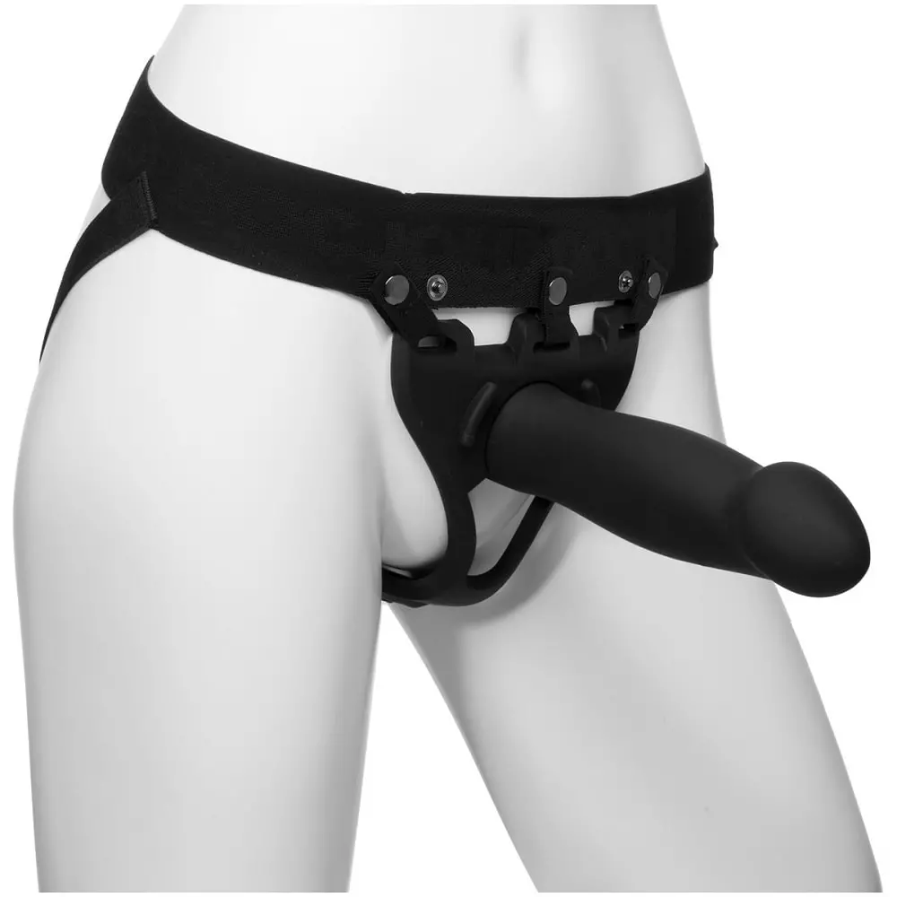 Body Extensions Be Bold 2-Piece Hollow Silicone Strap-On Set